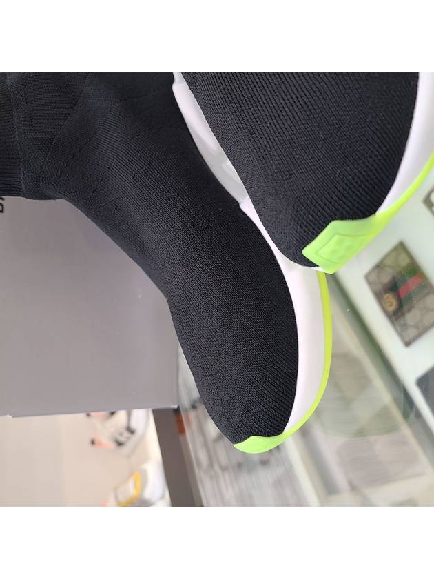 Luxury Balenciaga Trending 2025 Speed Runner High Top Sneakers Black Yellow