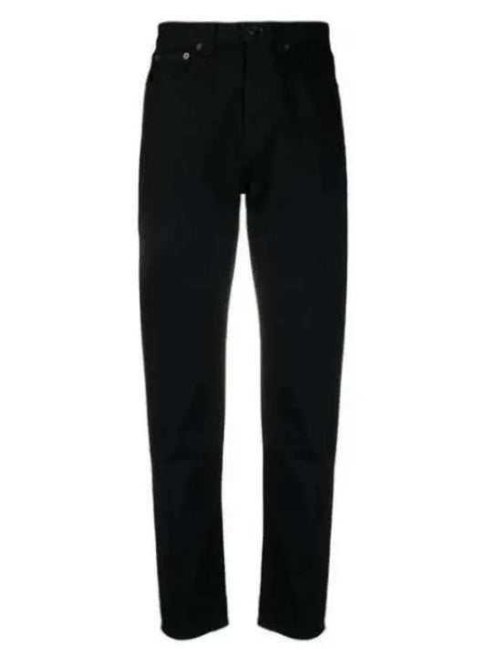 Luxury Saint Laurent Trending 2025 Women's Cotton High Waist Pants Black