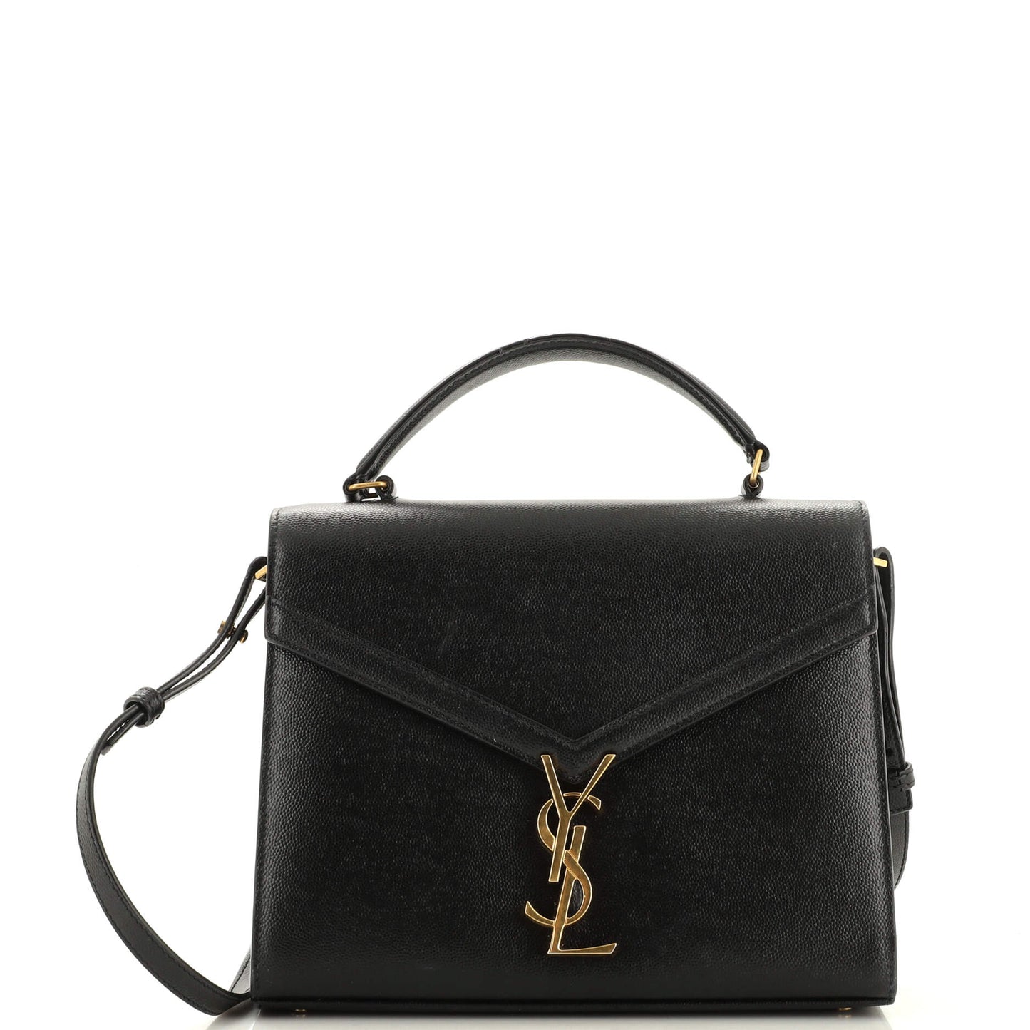Luxury Saint Laurent Trending 2025 Cassandra Top Handle Bag Leather Medium