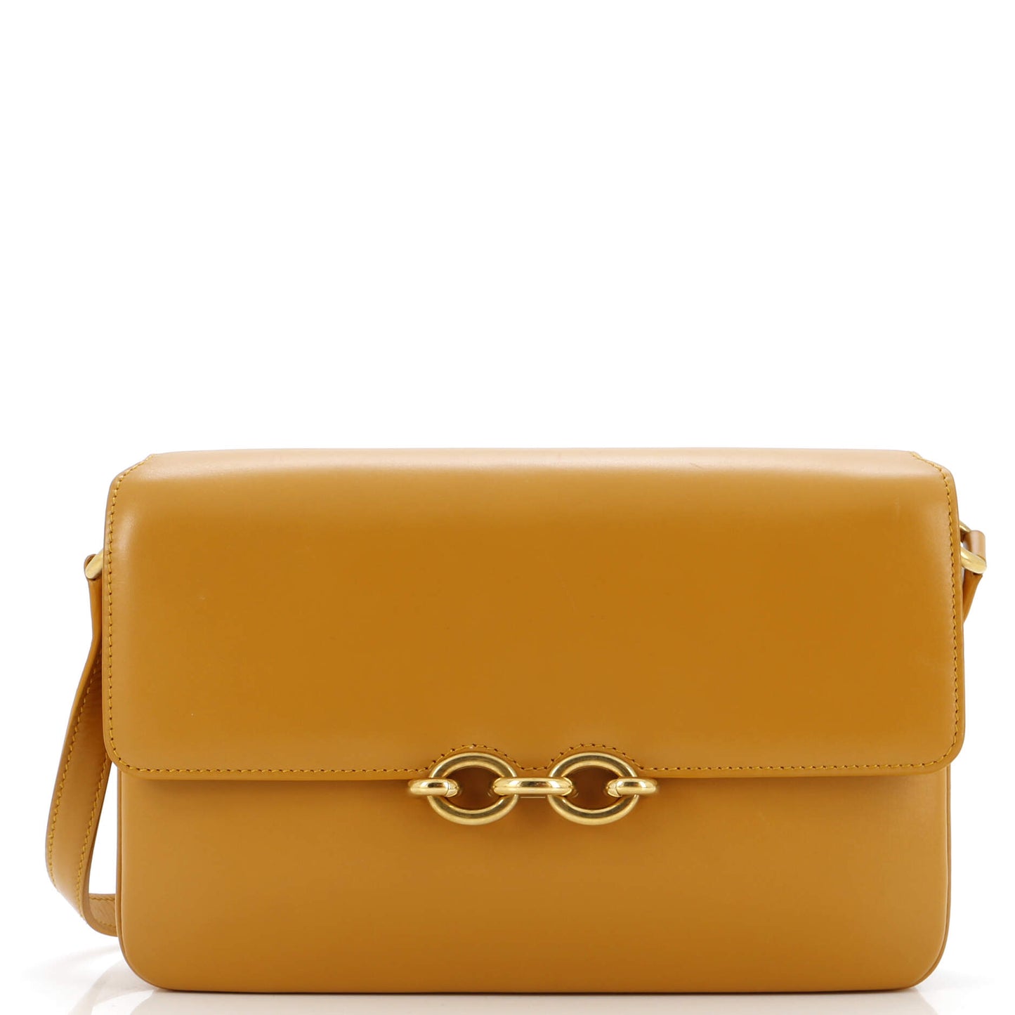 Luxury Saint Laurent Trending 2025 Le Maillon Shoulder Bag Leather Medium