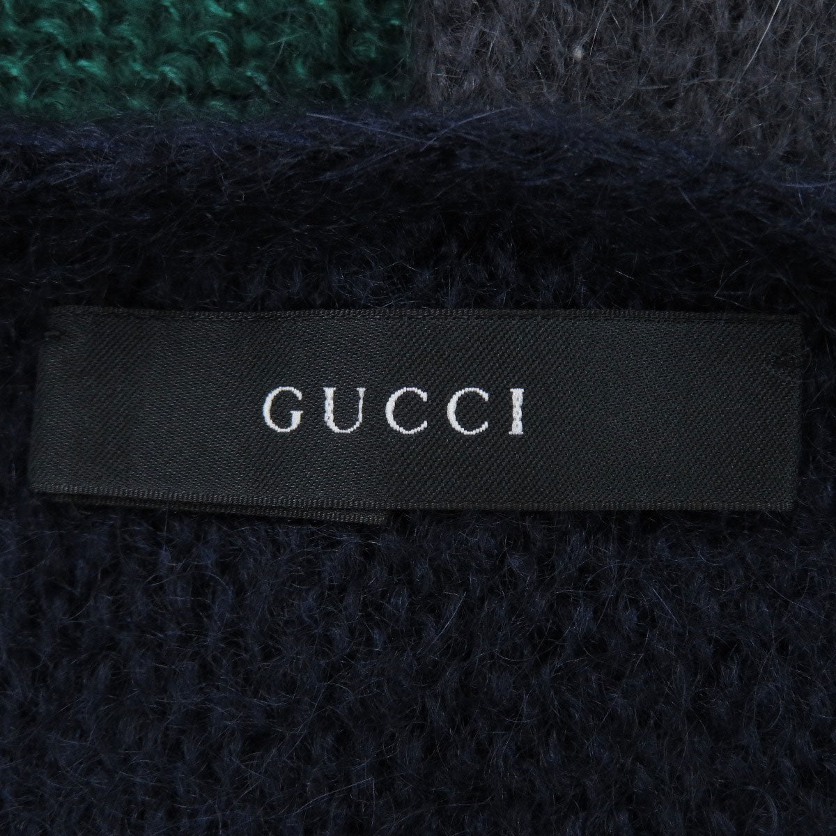 GUCCI Scarf Mohair, Silk blue 3 colors unisex(Unisex)