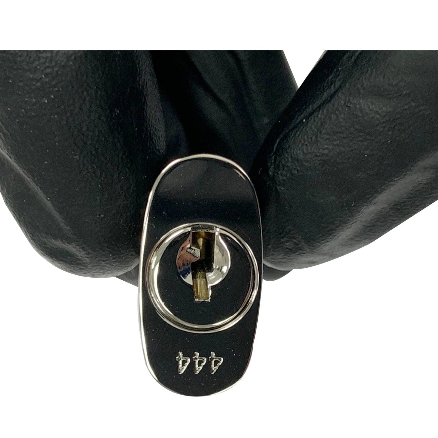 LOUIS VUITTON Padlock and 2 Keys Silver Bag Charm Number 444