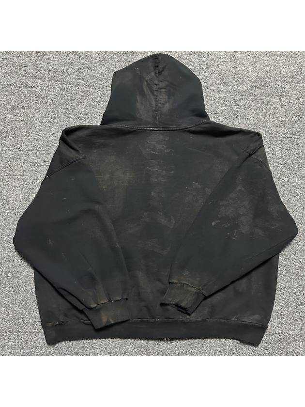 Luxury Balenciaga Trending 2025 Mud Distressed Hooded Zip Up 100