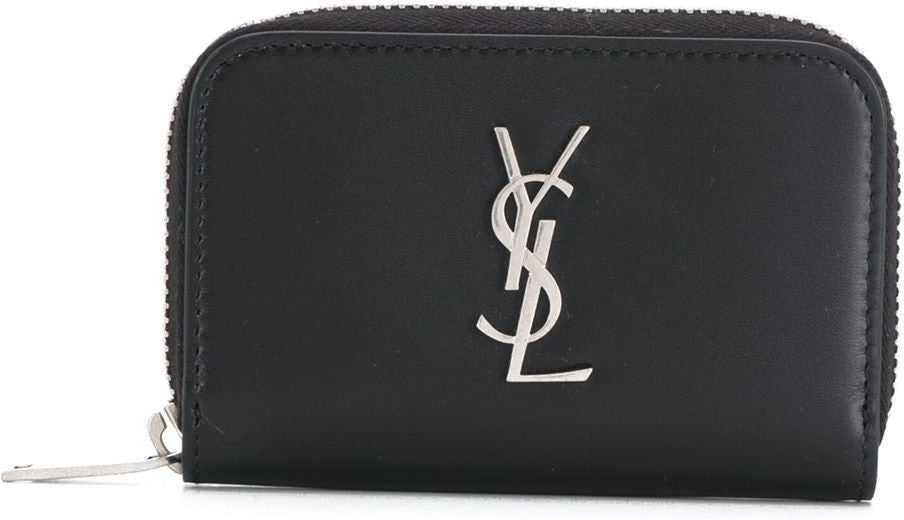 Luxury Saint Laurent Trending 2025 Men's Zipper Around Wallet in Black | 5354110SX0E