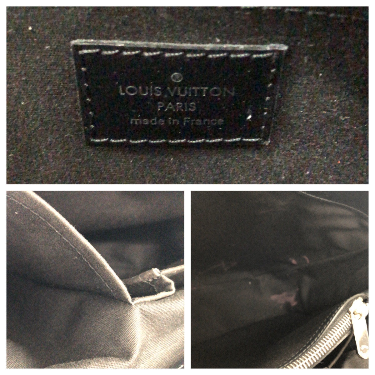 LOUIS VUITTON Handbag M59262 Epi Leather Noir Black SilverMetal Epi Passy PM