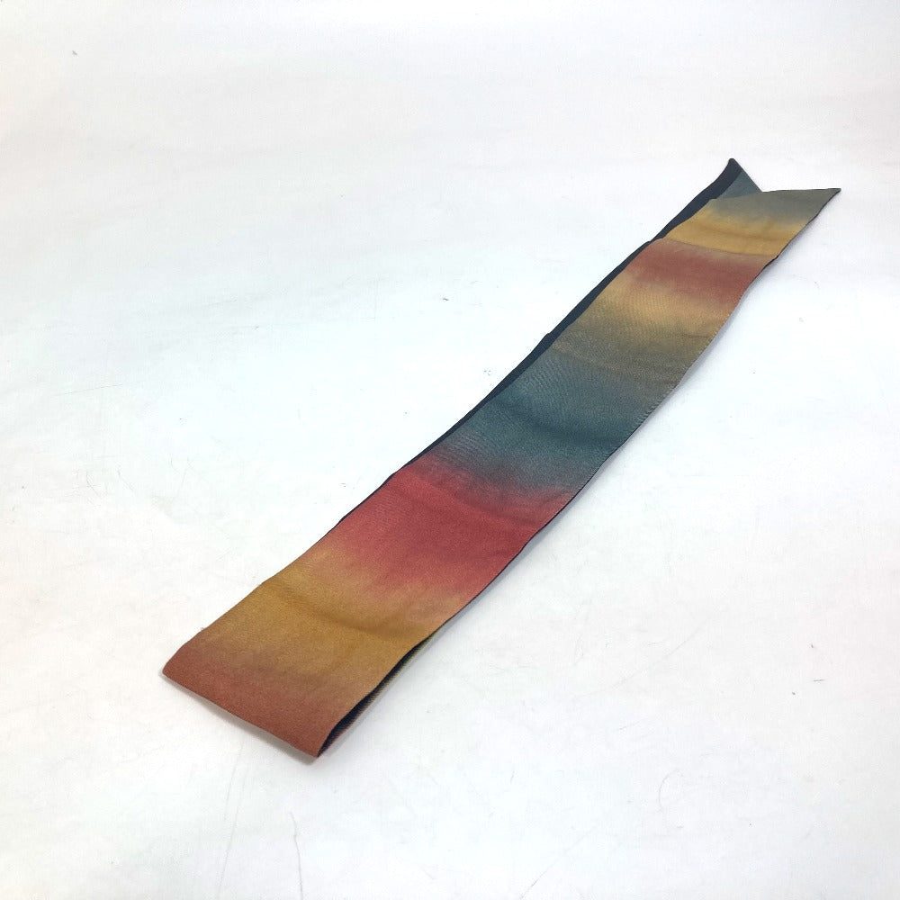 Dior scarf silk multicolor Tie dye logo mitsa Women