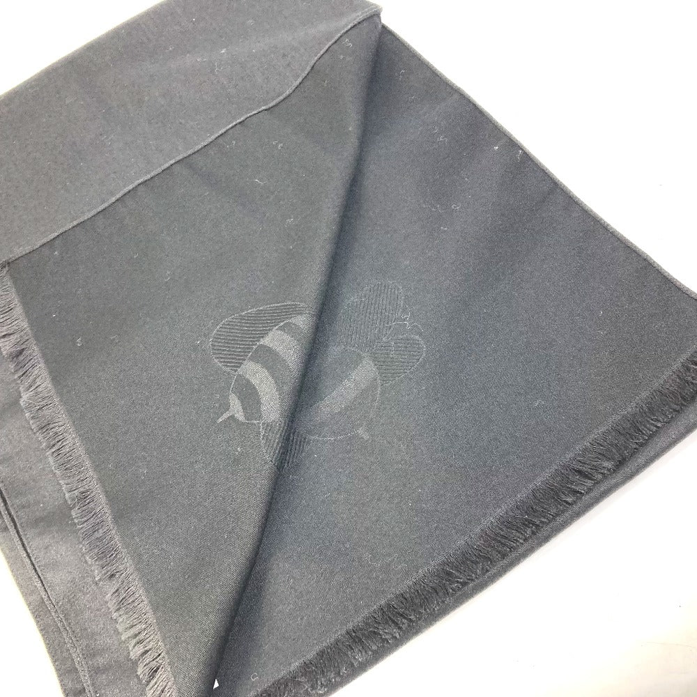 Dior Scarf Wool, Silk black KAWS collaboration KAWS BEE design bee Women
