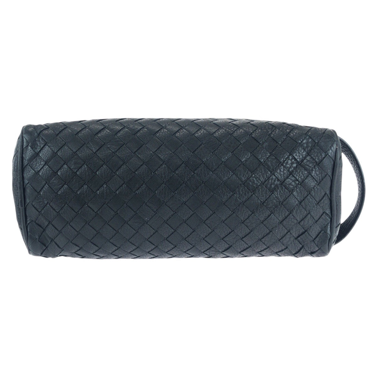 BOTTEGAVENETA business bag 144361 V6143 1000 leather Black Gunmetal business bag clutch bag INTRECCIATO mens