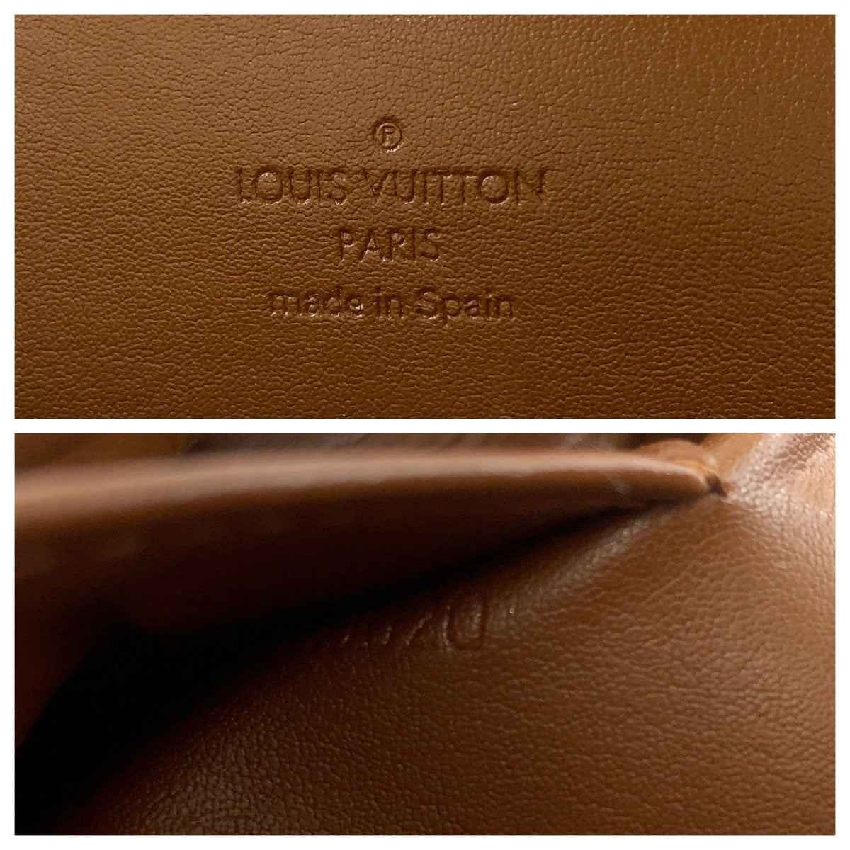 LOUIS VUITTON Shoulder Bag M91301 Patent leather bronze Shoulder Bag Shoulder Bag Vernis Thompson Street Women
