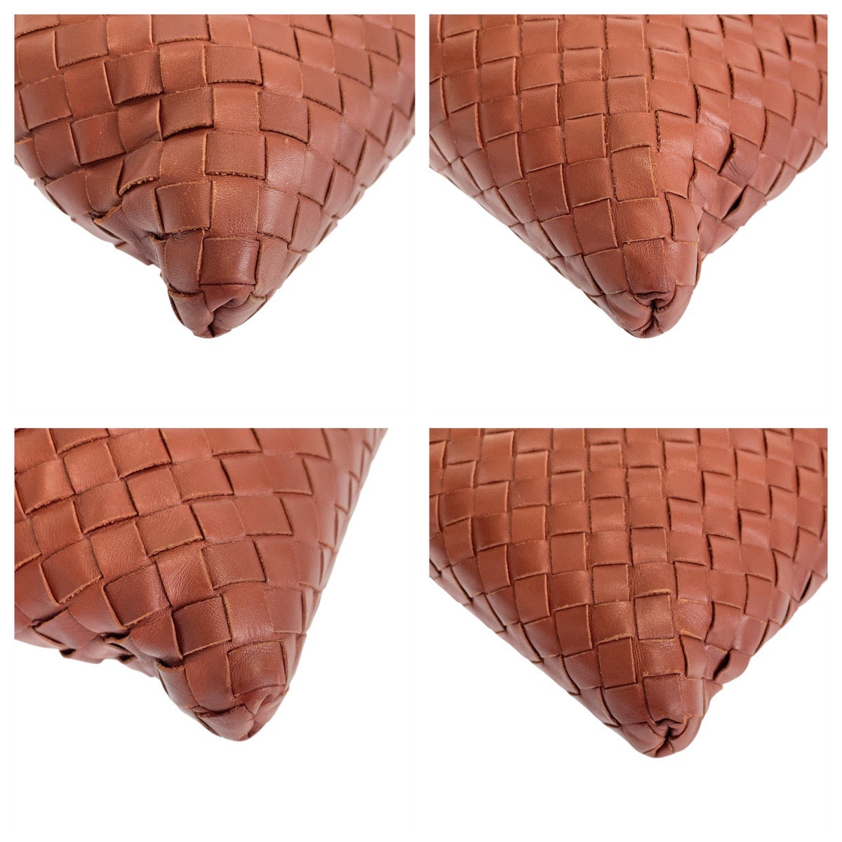 BOTTEGAVENETA Shoulder Bag B03597793V leather Brown Gunmetal Shoulder Bag Messenger bag INTRECCIATO Women