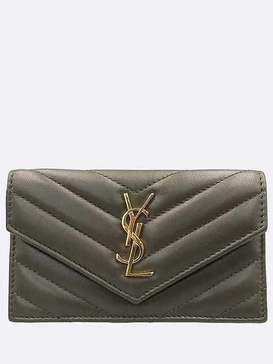 Luxury Saint Laurent Trending 2025 612808 Card business wallet