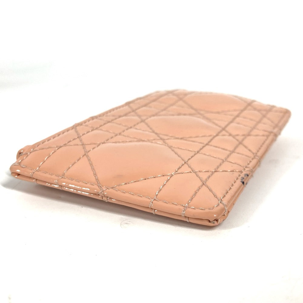 Dior Coin case enamel Pink type Lady Dior LADYDIOR Canage Women