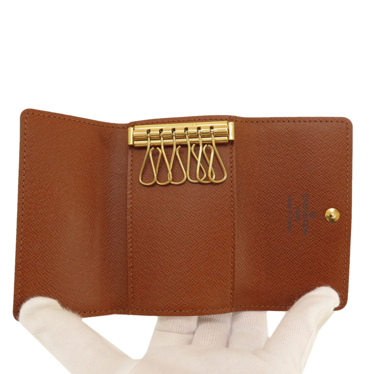 LOUIS VUITTON Key case Key holder M62630 Monogram canvas Brown Multicles6 Monogram Women