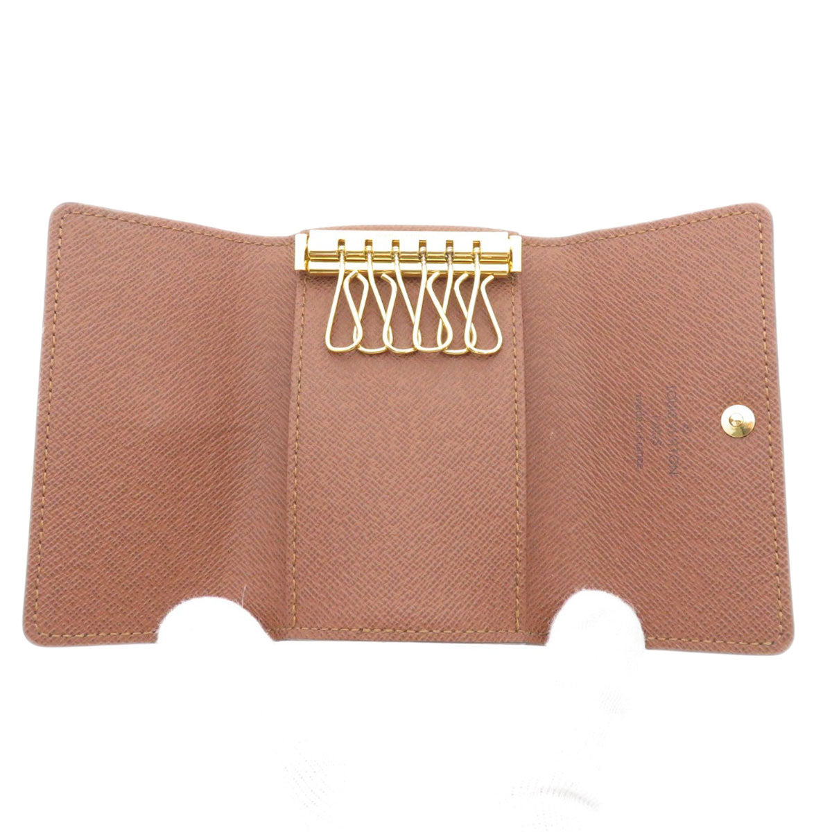 LOUIS VUITTON Key case Key holder M62630 Monogram canvas Brown Multicles6 Monogram Women
