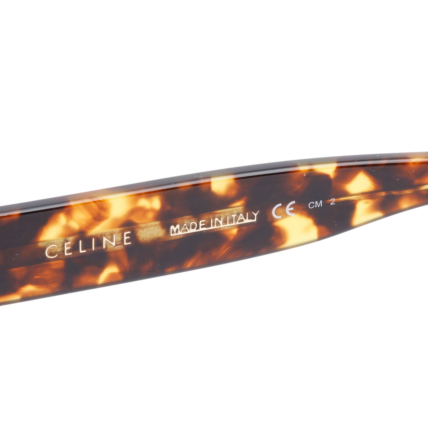 Celine CL41026/S Black & Havana Acetate Wayfarer Sunglasses