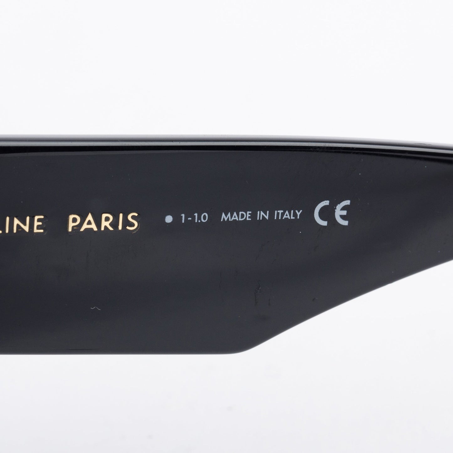 Celine CL400921 Black Acetate Oversized Square Sunglasses