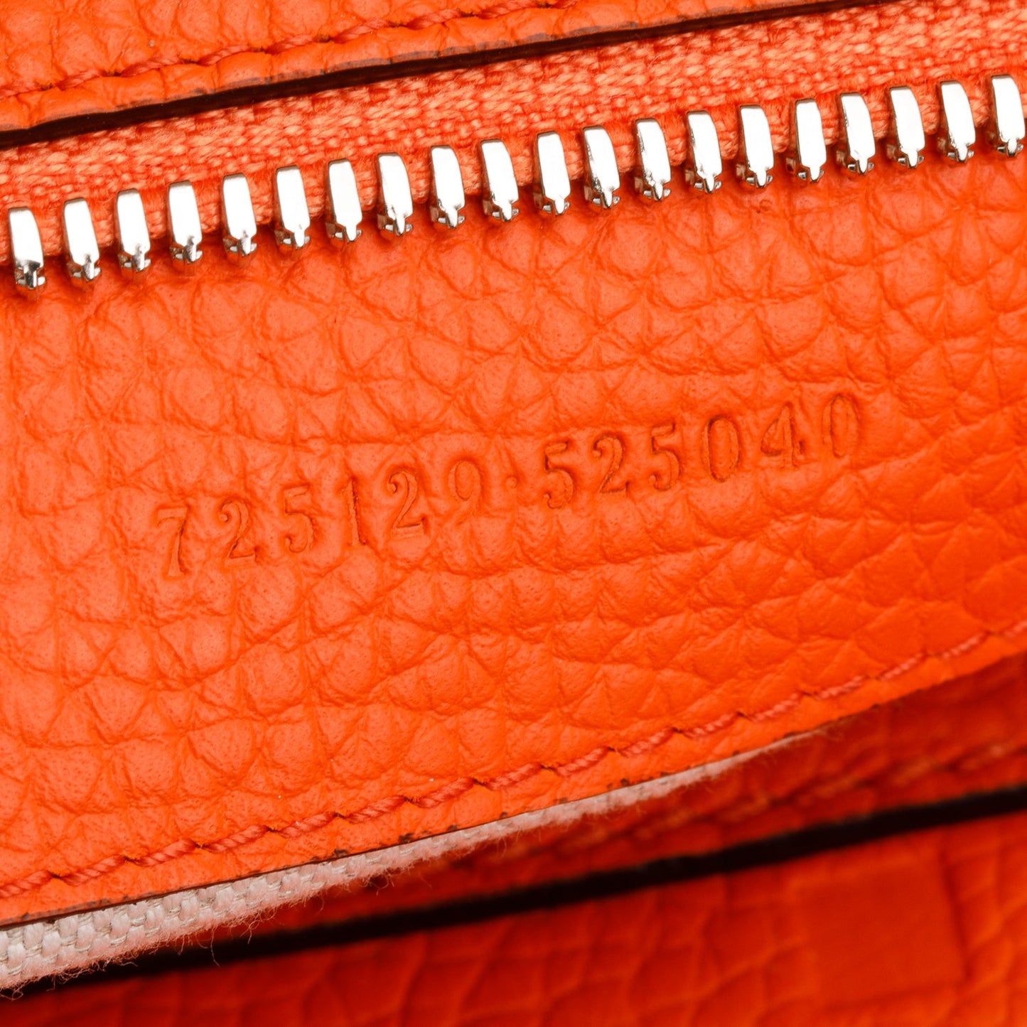 Gucci Orange Jumbo GG Leather Large Duffle Bag