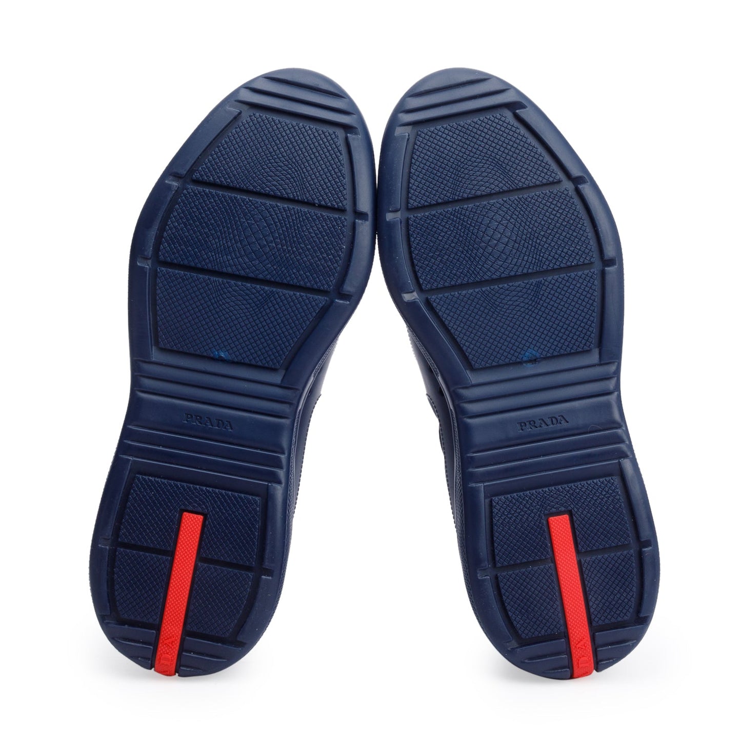 Prada Navy Blue America's Cup Sneakers, Size 41