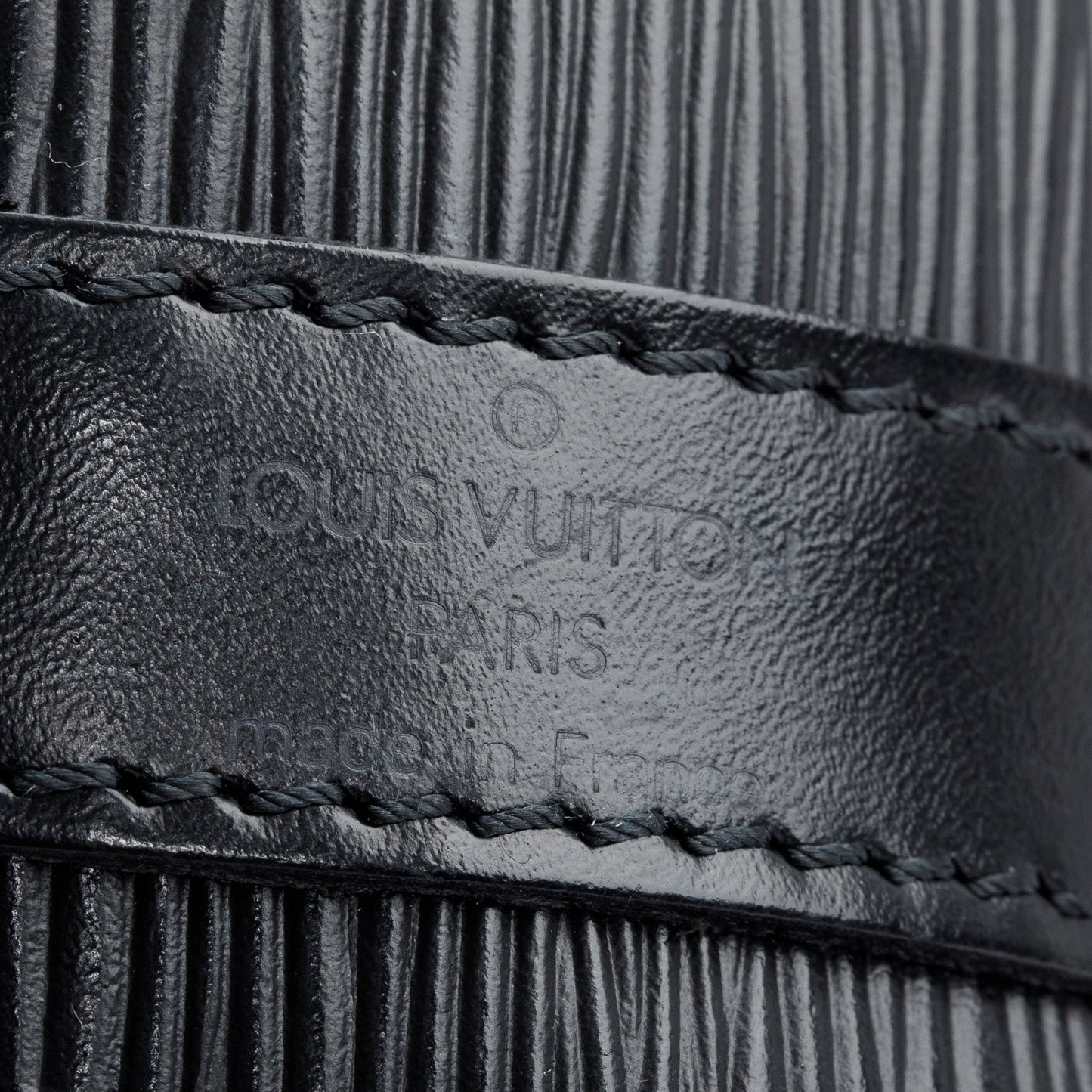 Louis Vuitton Vintage Black Epi Leather Noe MM
