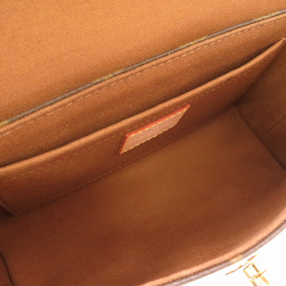 LOUIS VUITTON Shoulder Bag M40078 Monogram canvas Brown Monogram Tikal PM Women