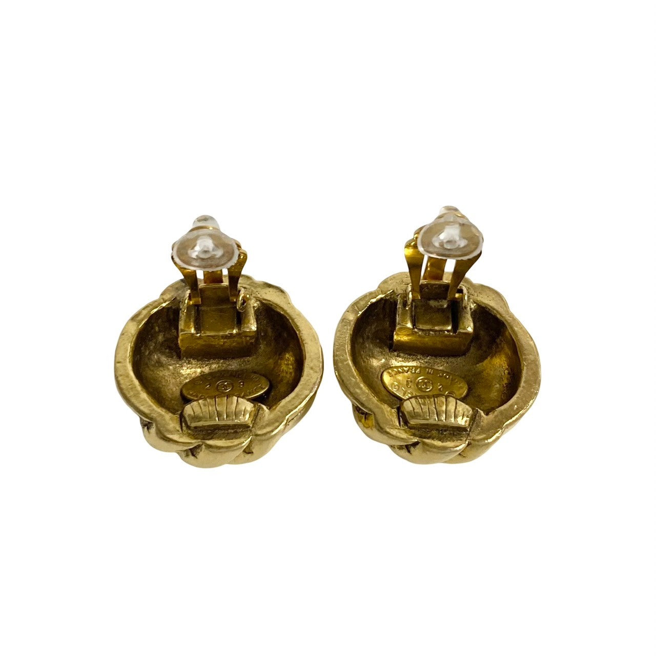 CHANEL Earring Gold Plated gold Women