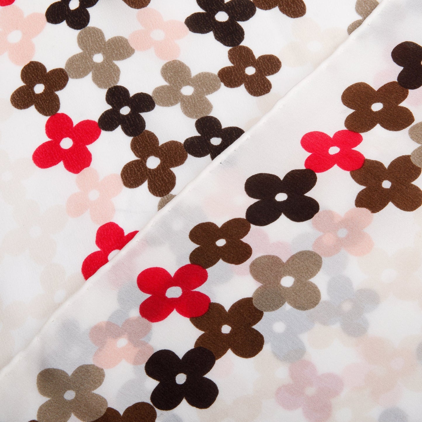 Louis Vuitton Multicolor Flower Motif Square Silk Scarf