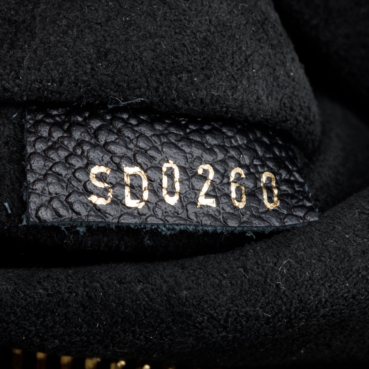 Louis Vuitton Monogram Black Leather Trim Surene MM