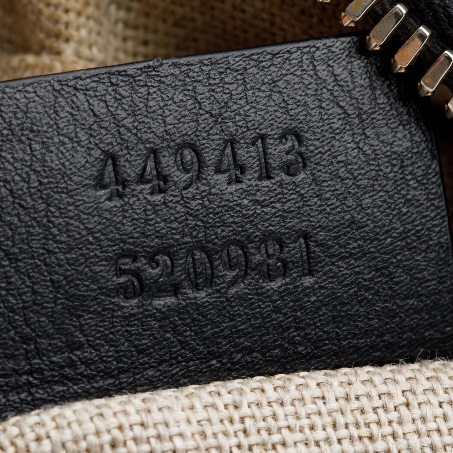 Gucci Black Microguccissima Leather Mini Bree Crossbody Bag
