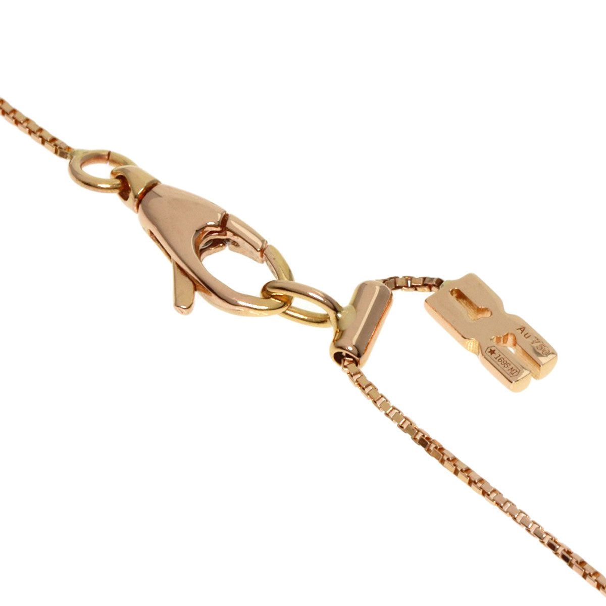 GUCCI Necklace 18K Pink Gold gold Infinity Women