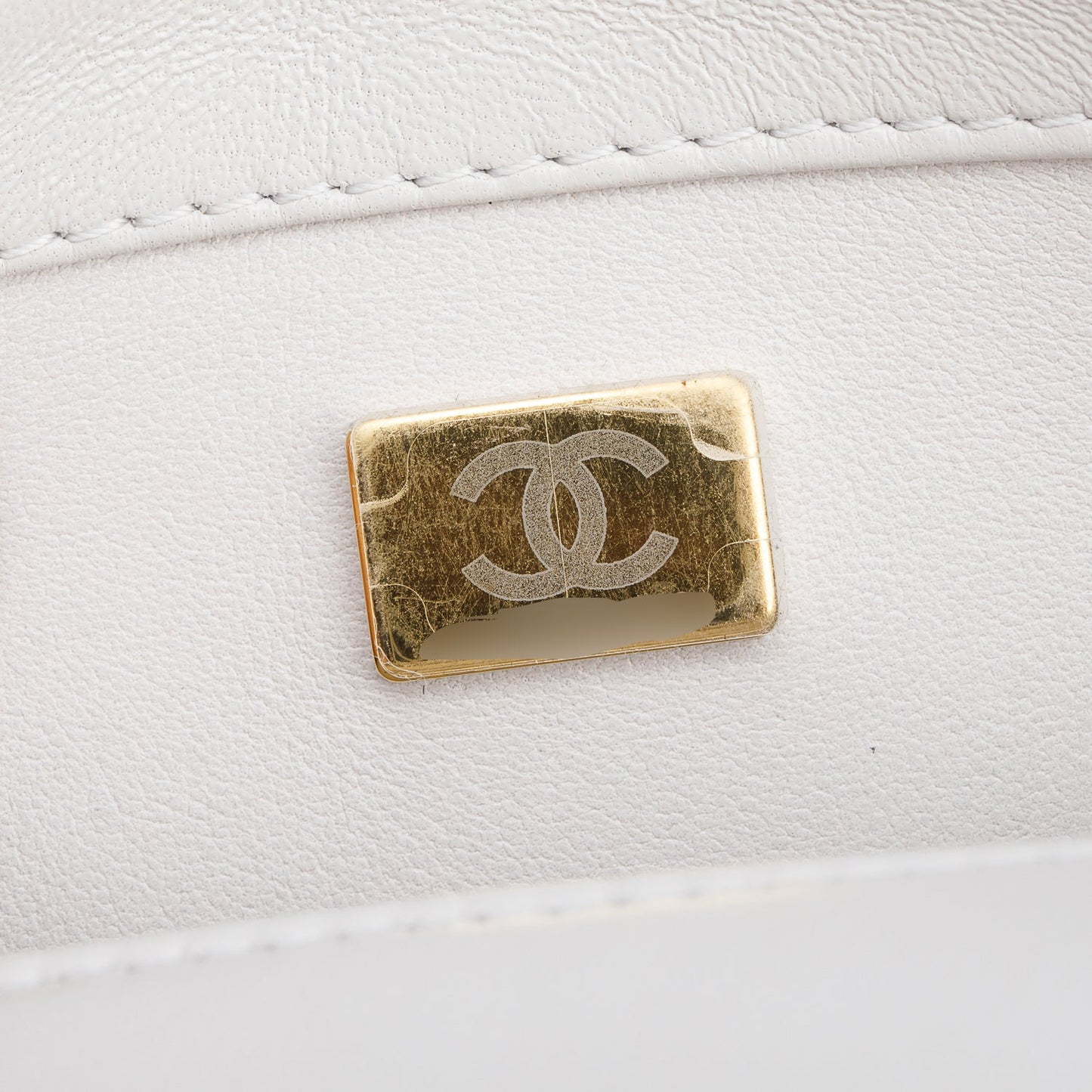 Chanel 2025 Grey Quilted Lambskin Leather Sweetheart Square Mini Flap Bag