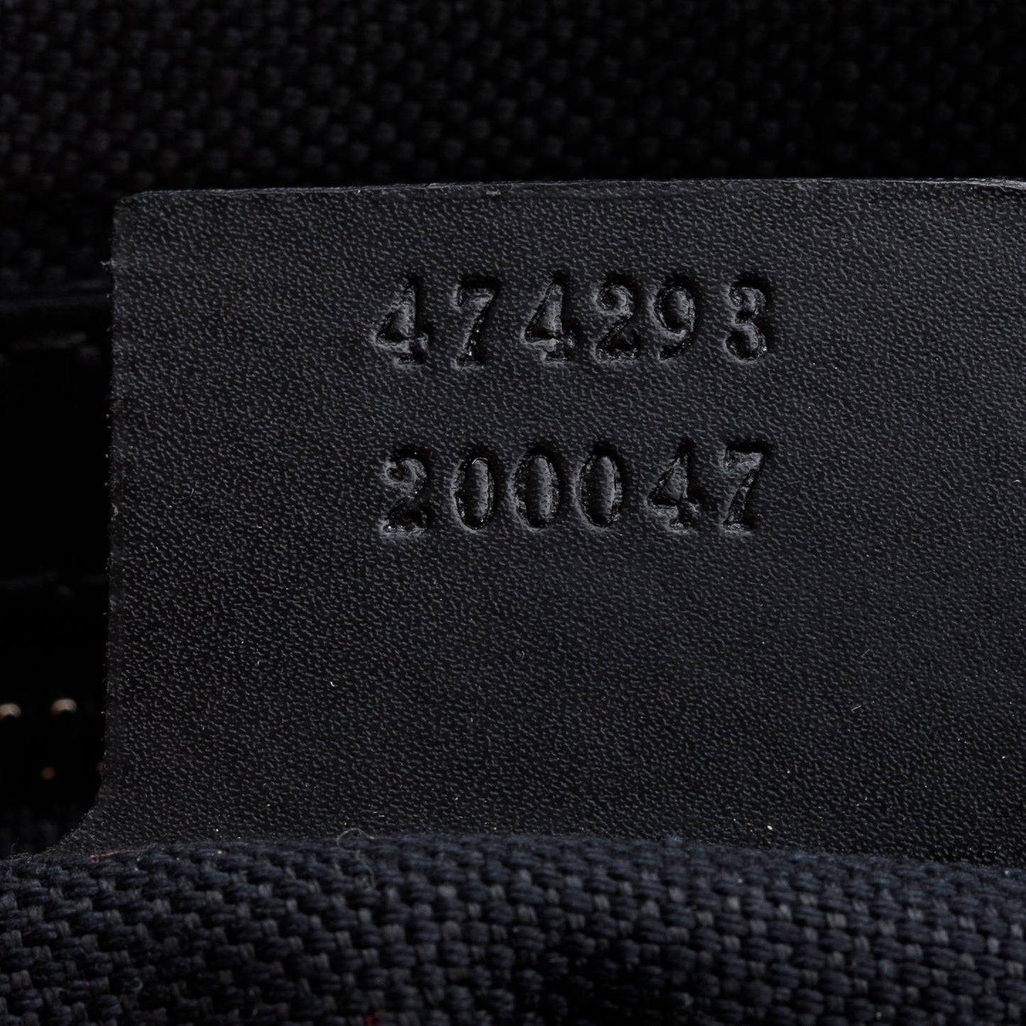 Gucci Black GG Supreme Belt Bag with Zip Pocket