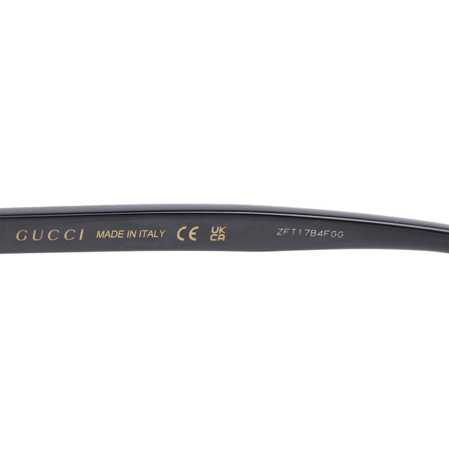 Gucci GG0022S Black Acetate Square Sunglasses