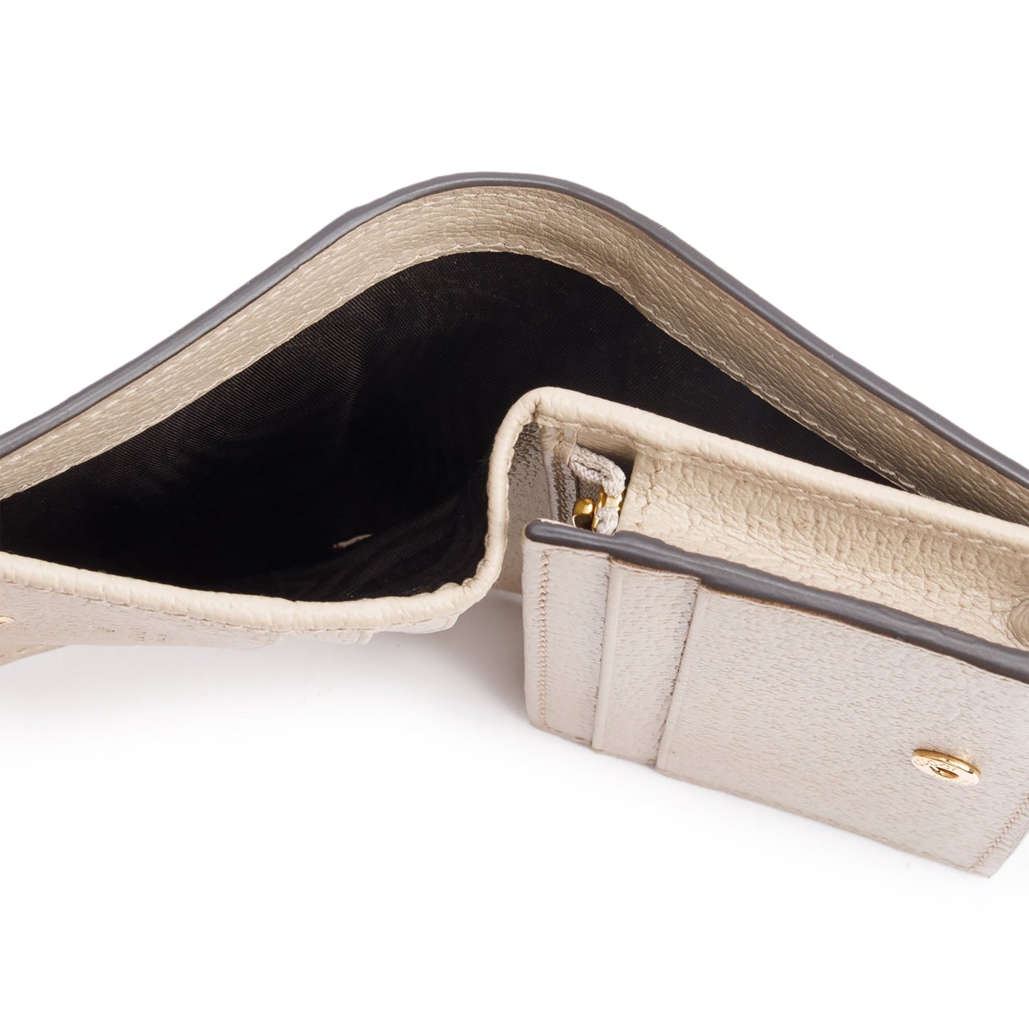 Gucci Beige Ophidia GG Supreme Canvas Card Case Wallet