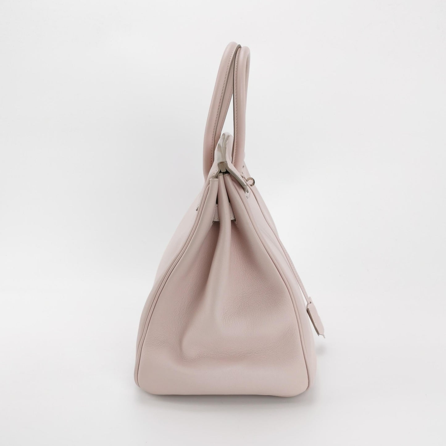 Hermès Birkin 35 Swift Leather P1 Rose Eglantine Palladium Hardware 2008
