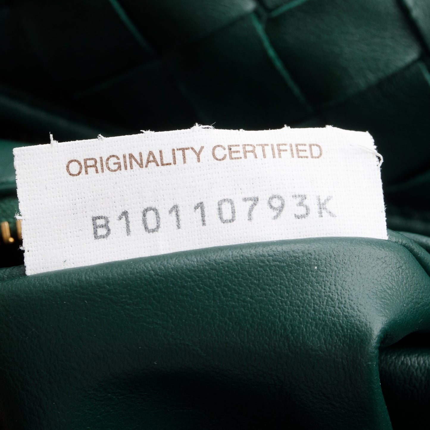 Bottega Veneta Green Intrecciato Leather Classic Jodie Hobo Bag
