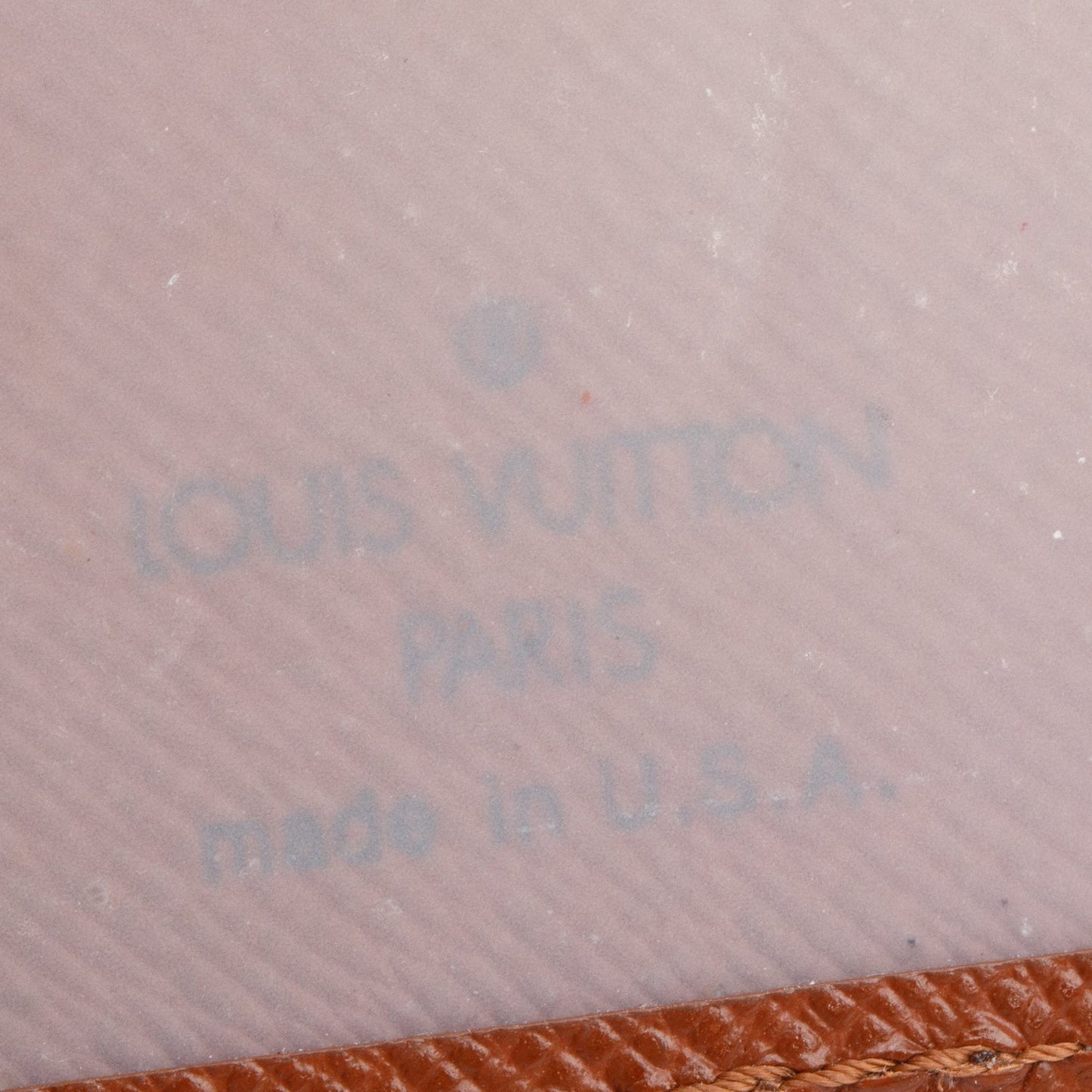 Louis Vuitton Brown Tiaga Leather ID Holder