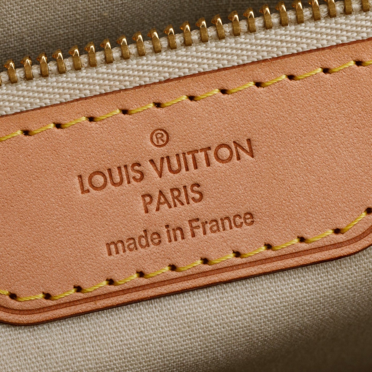 Louis Vuitton Beige Monogram Vernis Brea GM