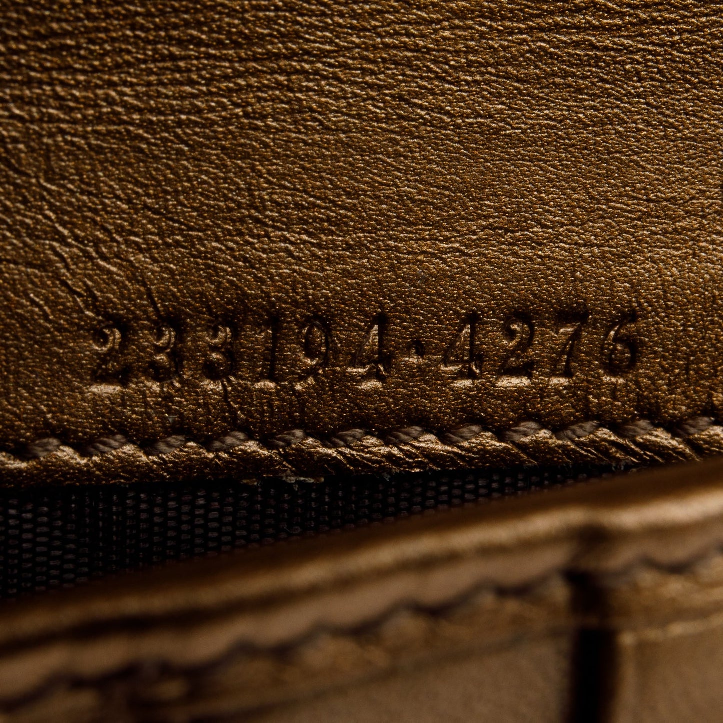Gucci Brown Microguccissima Patent Leather Zip Around Wallet Organizer