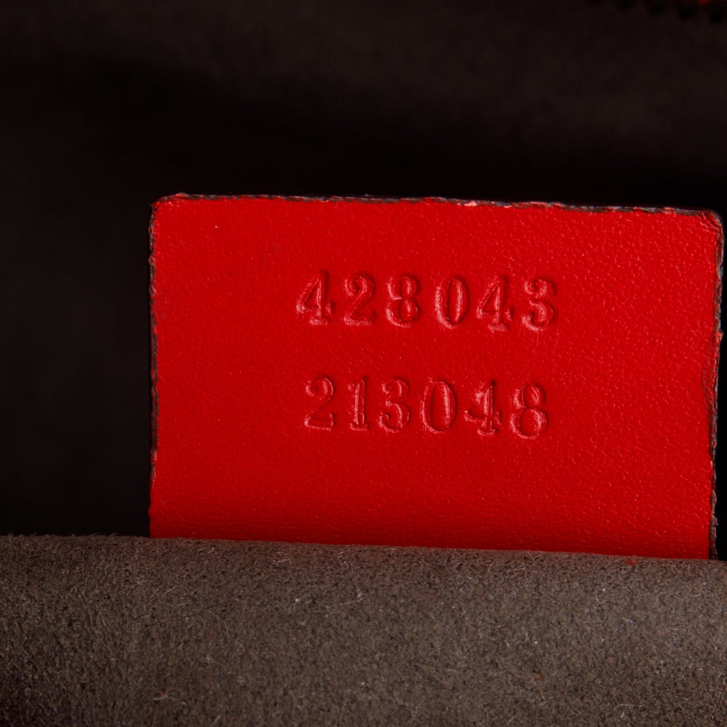 Gucci Red Guccissima Leather Signature Large Convertible Top Handle Tote