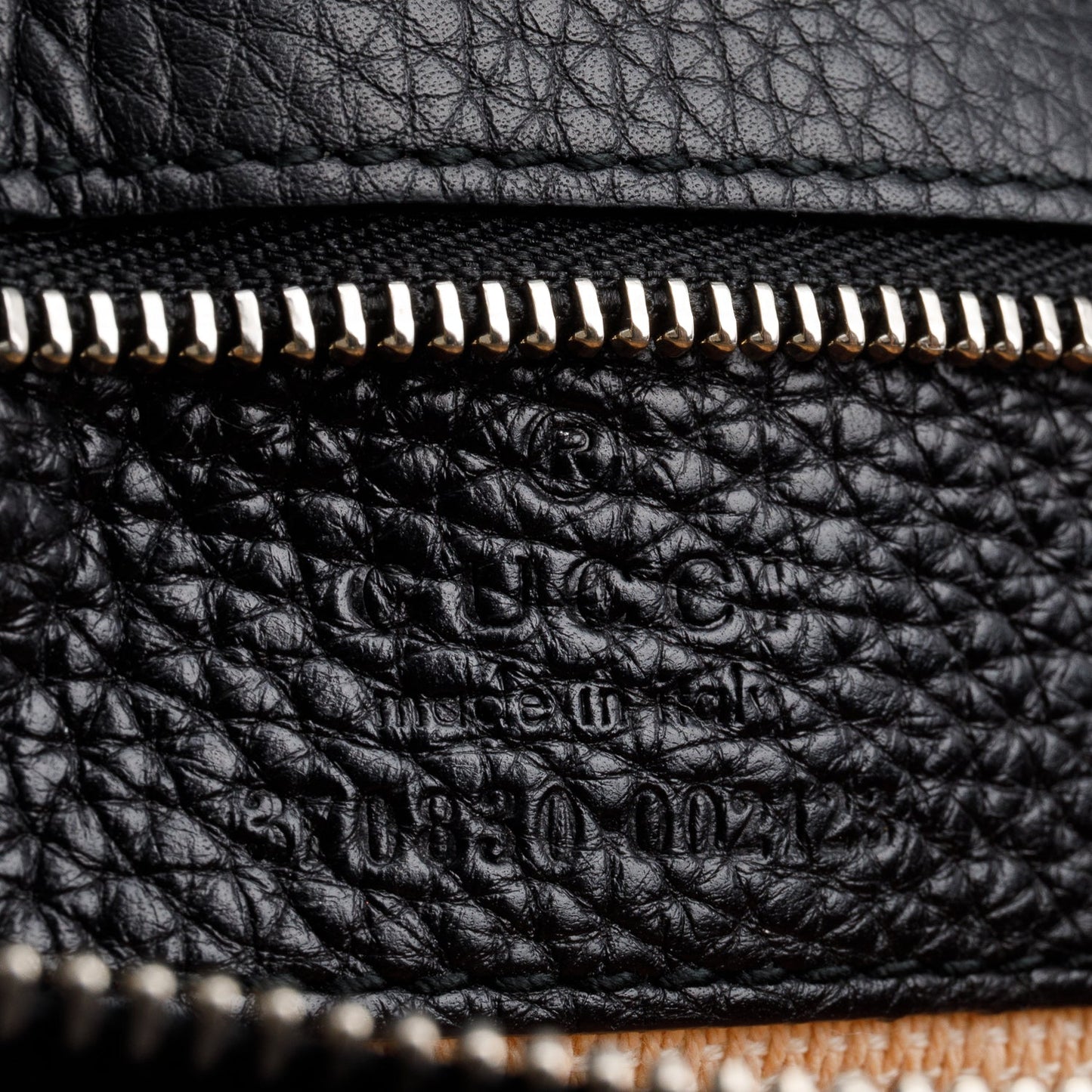 Gucci Black Calfskin Leather Large Bamboo Daily Top Handle Bag