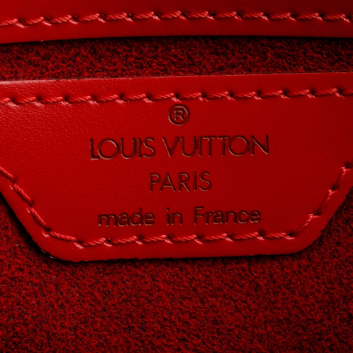 Louis Vuitton Red Epi Saint-Jacques PM
