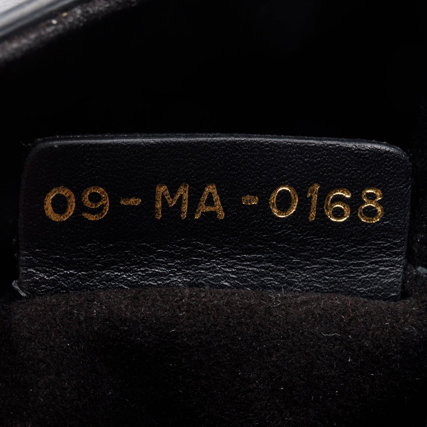 Christian Dior Black Smooth Leather Mini Saddle Bag