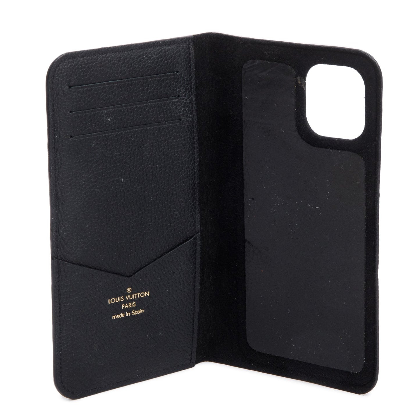 Louis Vuitton Empreinte Noir iPhone 11 Folio Case