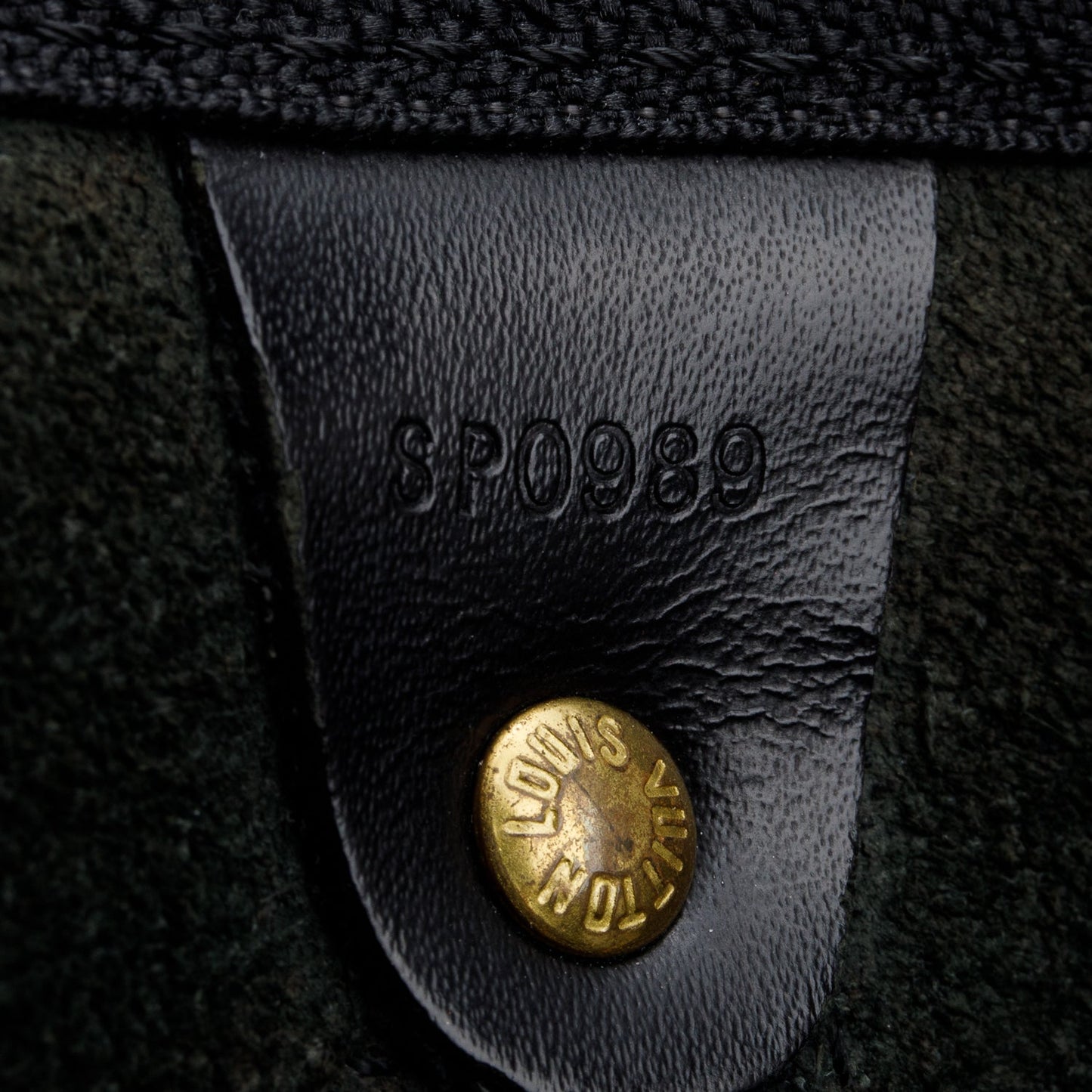 Louis Vuitton Black Epi Leather Keepall 45