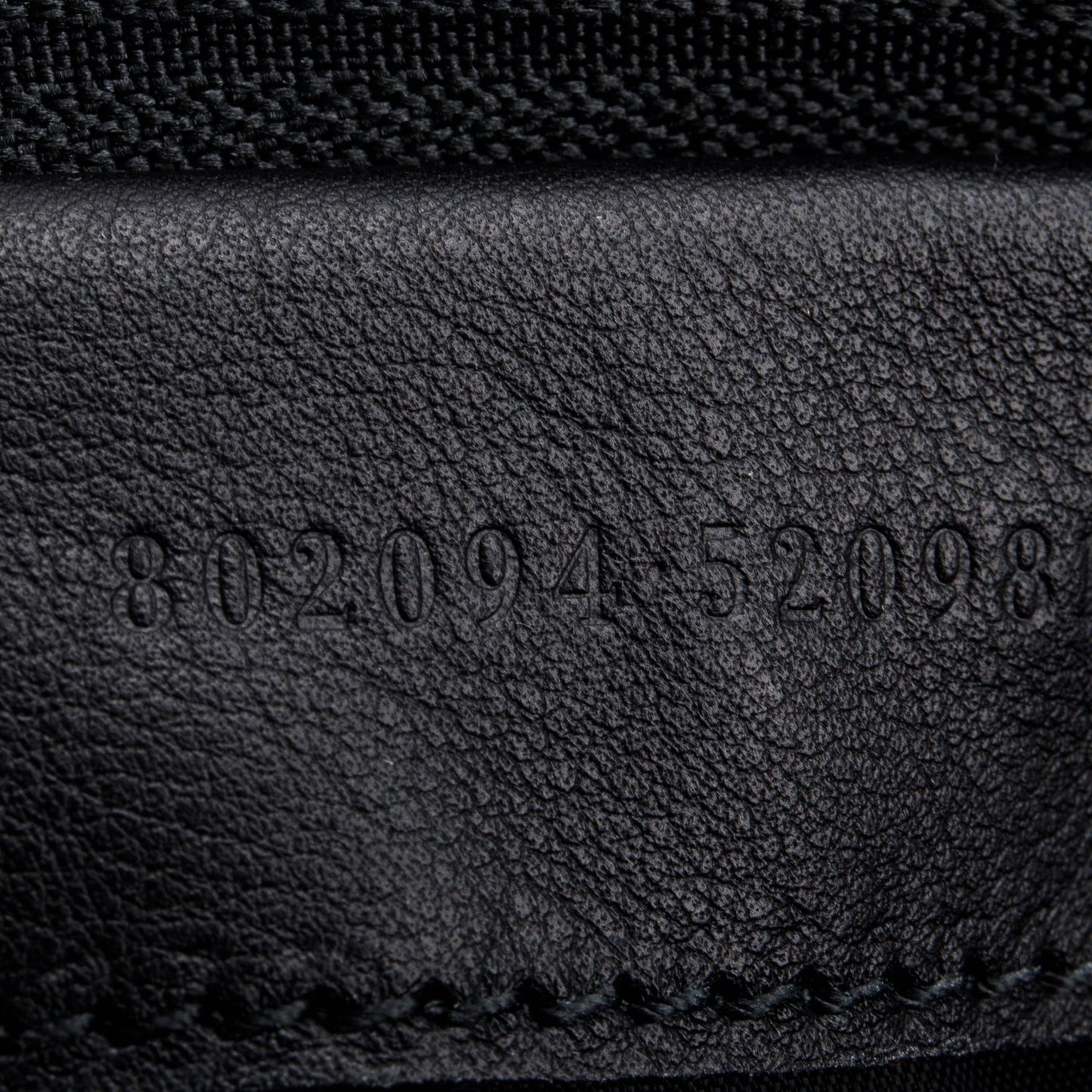 Gucci Black Nylon Web Large Duffle Bag