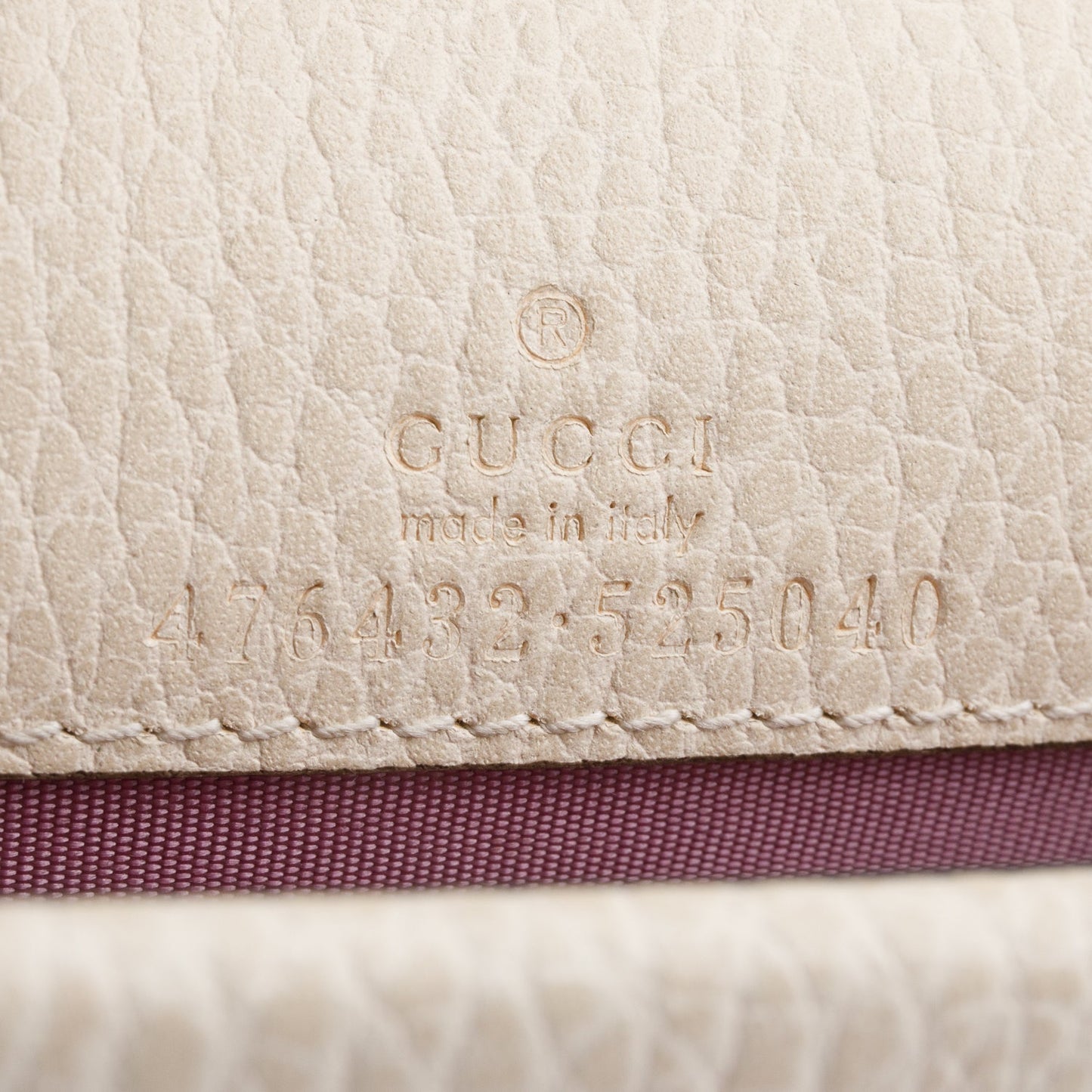 Gucci Dionysus White Leather Dionysus Super Mini Bag