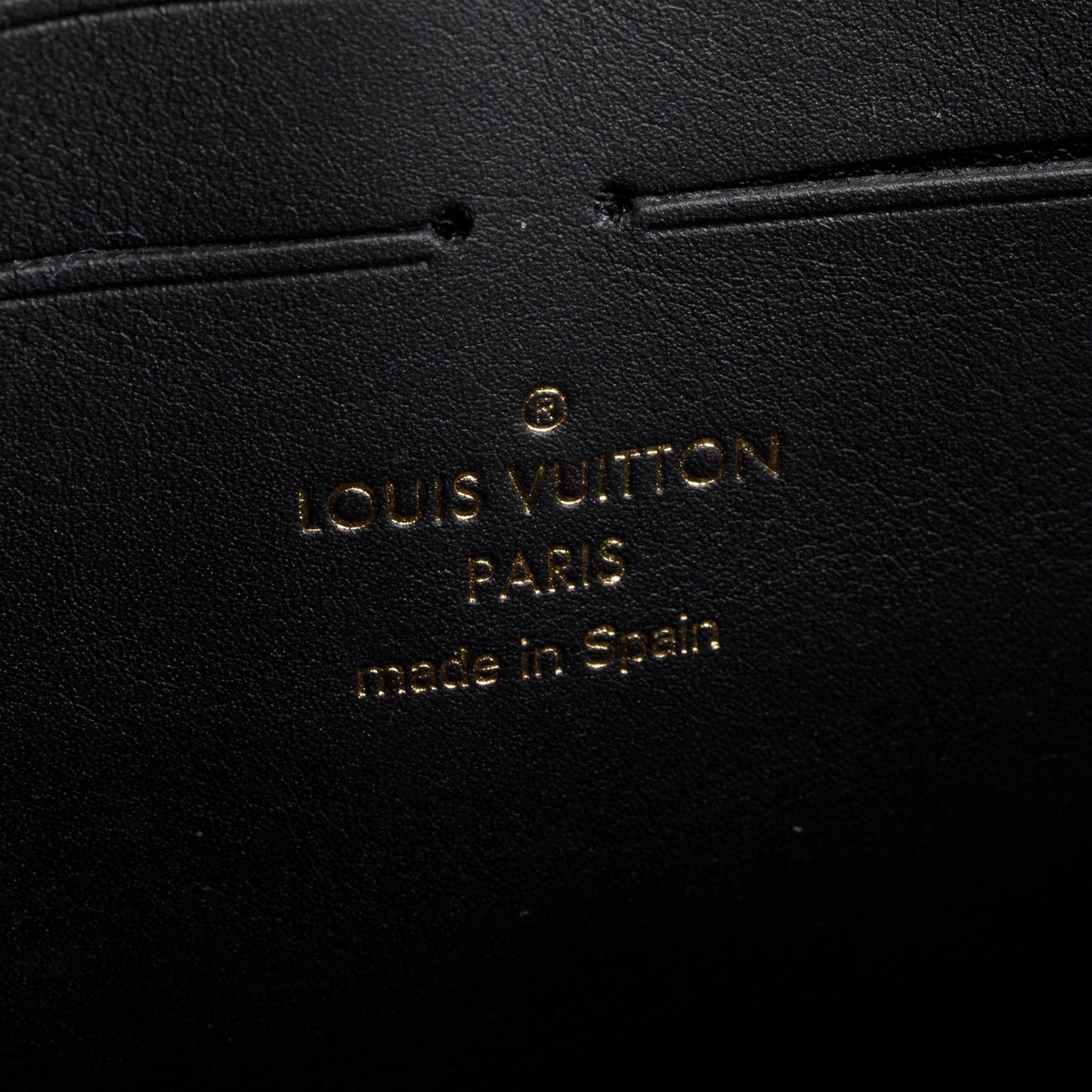 Louis Vuitton 2022 Damier Ebene Vavin Chain Wallet