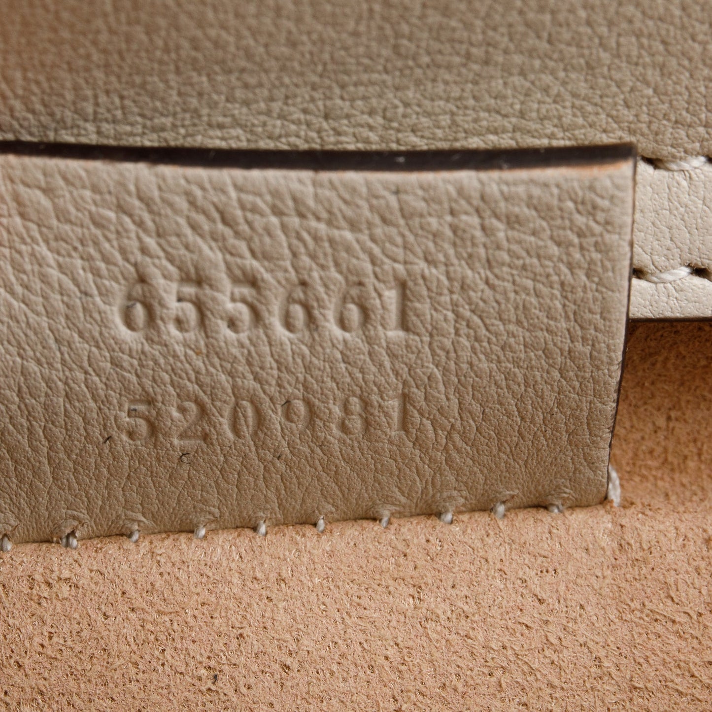 Gucci White Calfskin Leather Diana Small Tote Bag