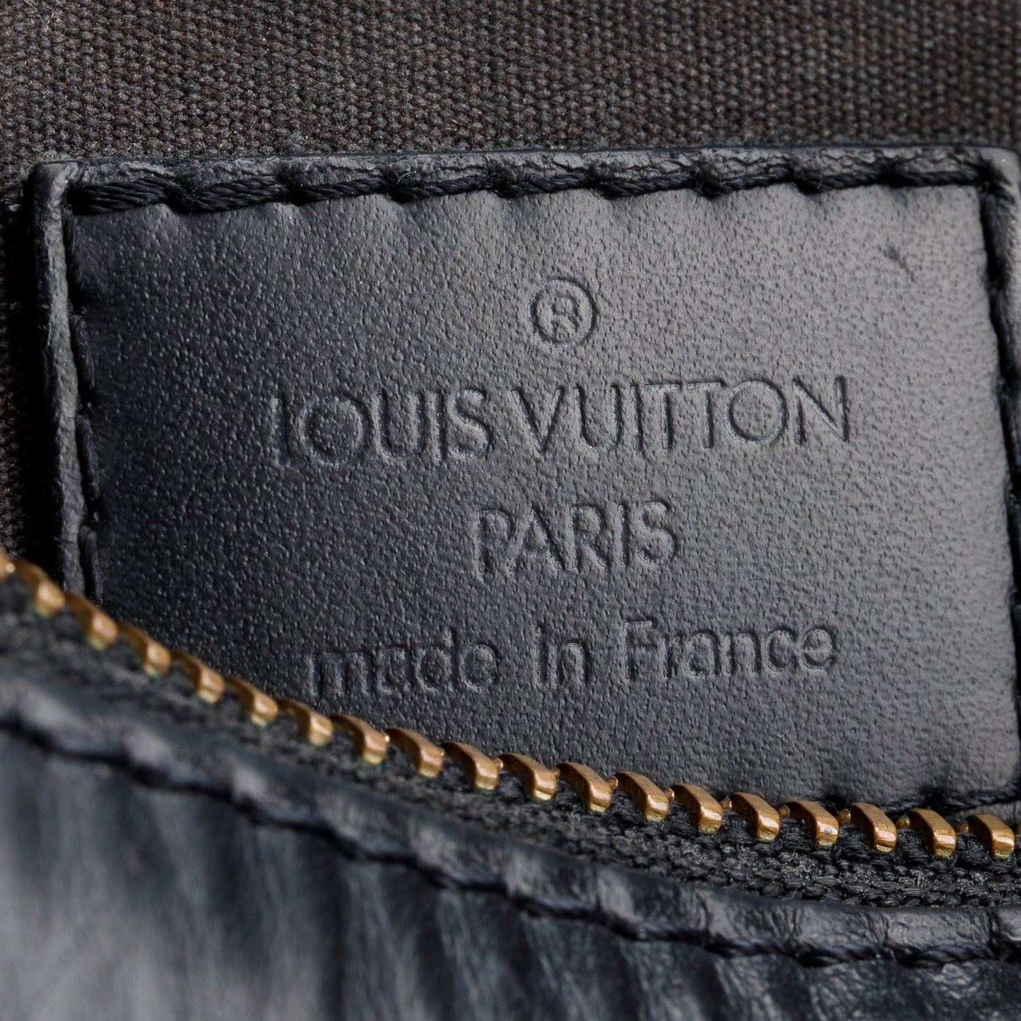 Louis Vuitton Vintage Black Epi Leather Salabha
