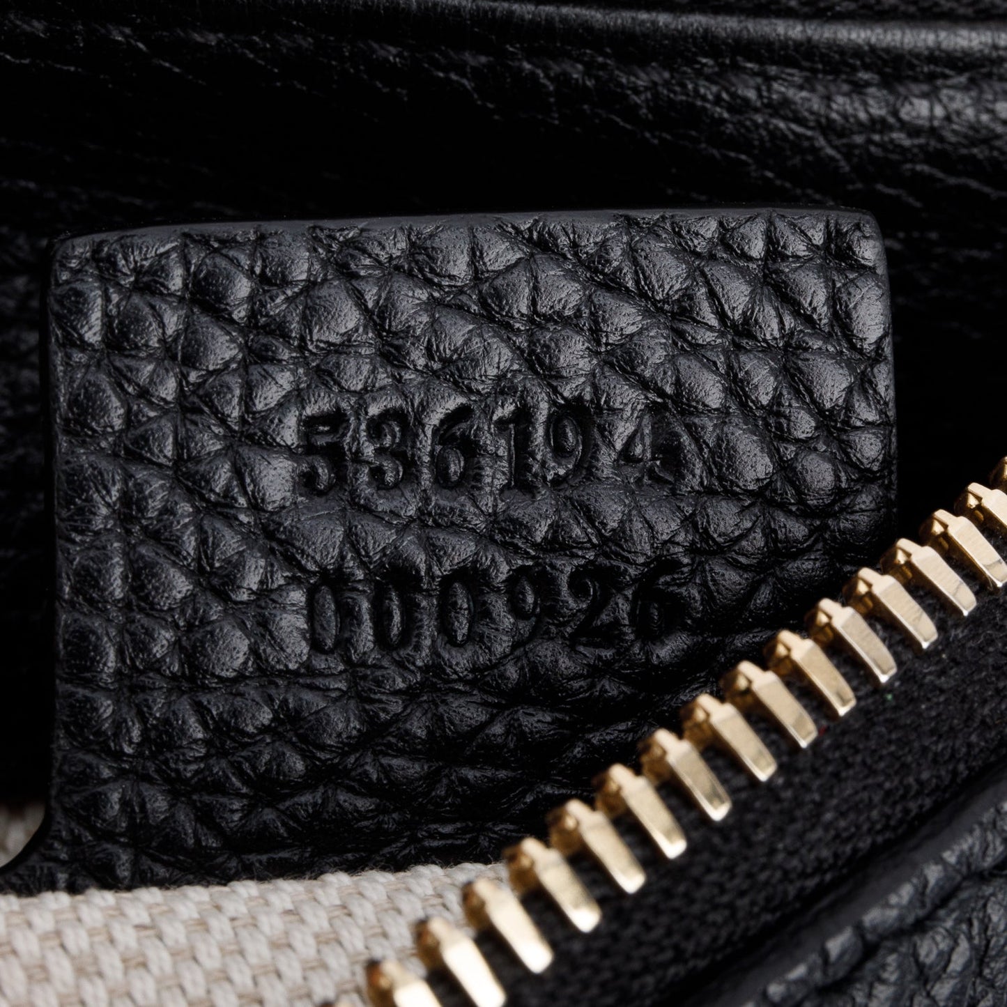 Gucci Black Pebbled Calfskin Leather Large Convertible Soho Hobo Bag